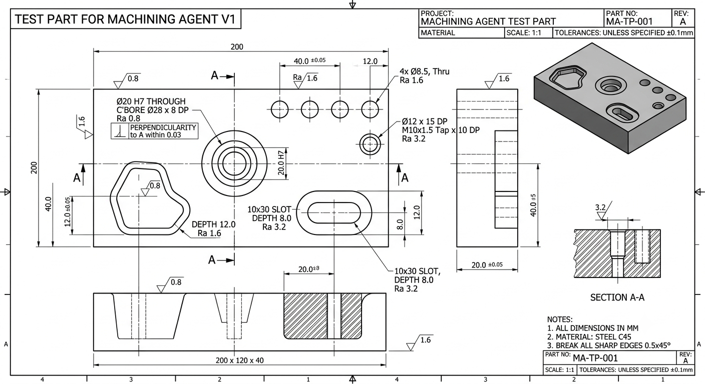 Machining Blueprint